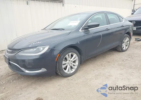2016 Chrysler 200 Limited z USA, uszkodzony, nr VIN 1C3CCCAB0GN170544